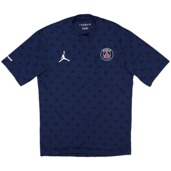 2021-22 Paris Saint-Germain Jordan Cotton Tee - 9/10 - (XS)
