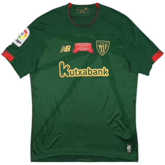 2019-20 Athletic Bilbao 'Athletic Club vs Atletico De Madrid' Away Shirt - 9/10 - (M)