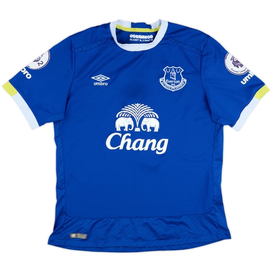 2016-17 Everton Match Issue Home Shirt #7