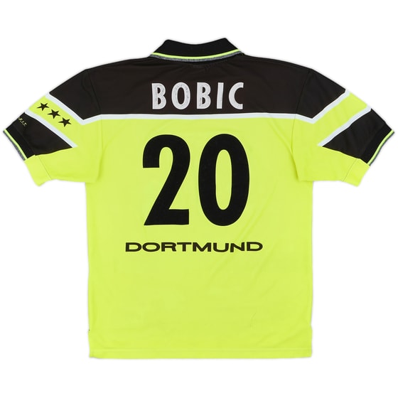 1997-98 Borussia Dortmund Home Shirt Bobic #20 - 8/10 - (S)