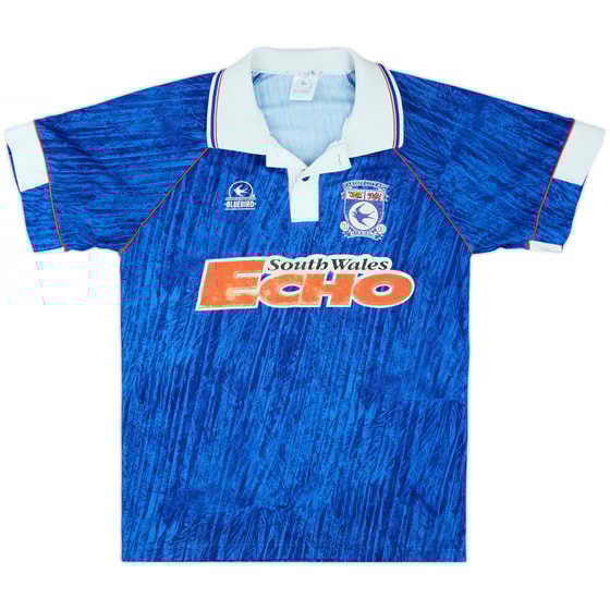 1992-93 Cardiff Home Shirt - 6/10 - (S)