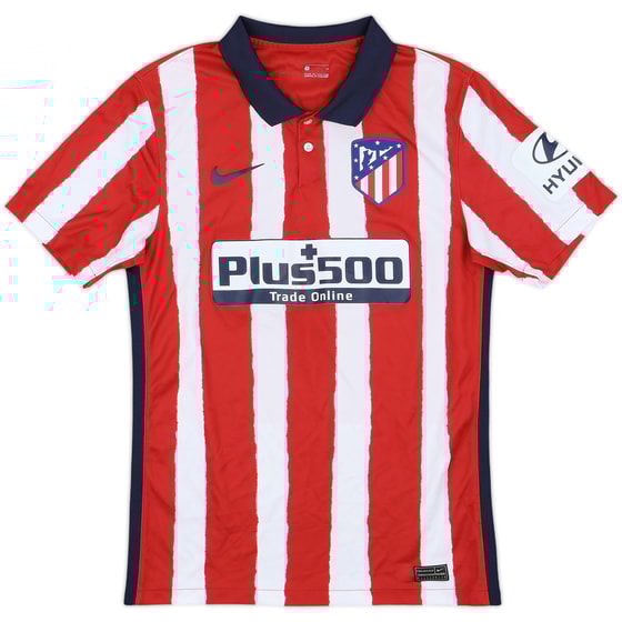2020-21 Atletico Madrid Home Shirt - 7/10 - (S)