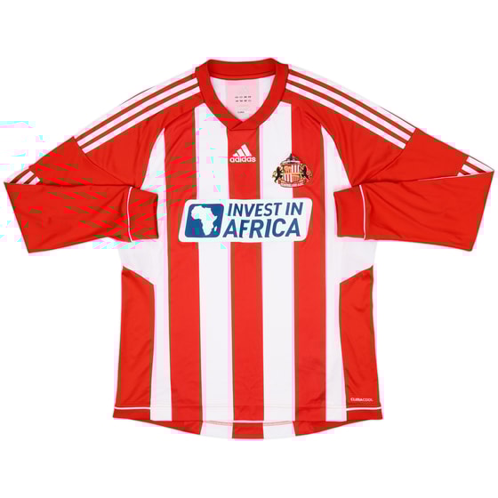 2012-13 Sunderland Home L/S Shirt - 10/10 - (L)