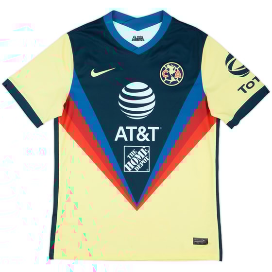 2020-21 Club America Home Shirt - 8/10 - (M)