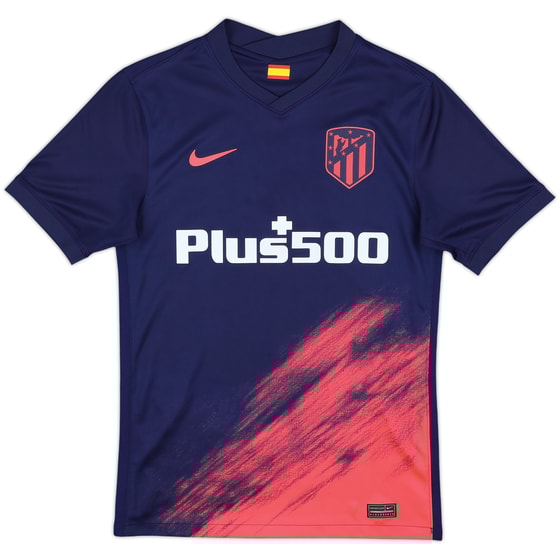 2021-22 Atletico Madrid Away Shirt - 9/10 - (S)