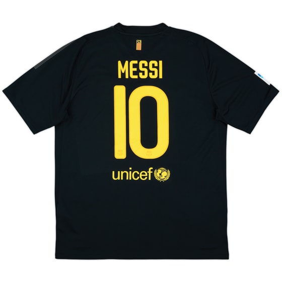 2011-12 Barcelona Away Shirt Messi #10 - 8/10 - (XL)
