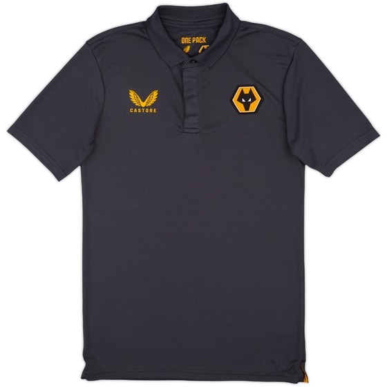 2021-22 Wolves Castore Polo Shirt - 10/10 - (S)