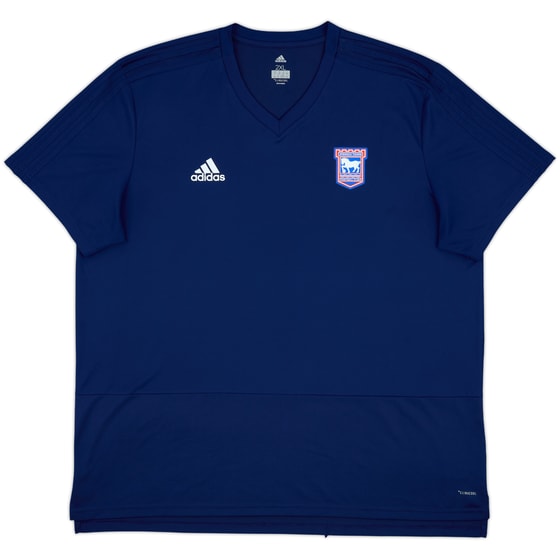 2017-18 Ipswich adidas Training Shirt - 9/10 - (XXL)