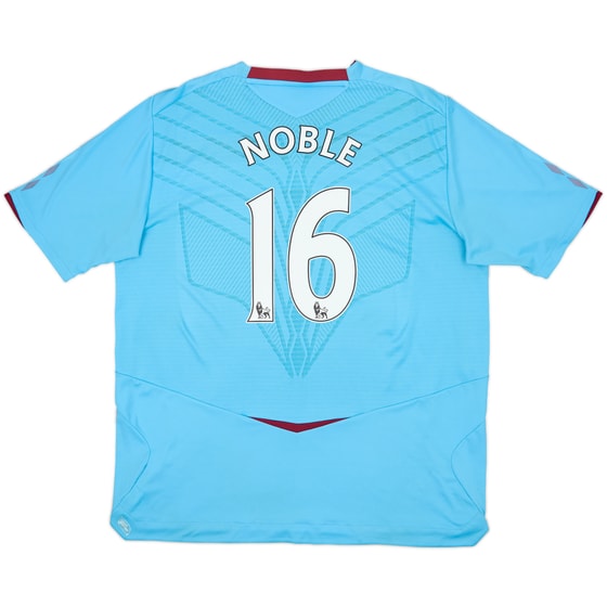 2008-09 West Ham Away Shirt Noble #16 - 8/10 - (XXL)