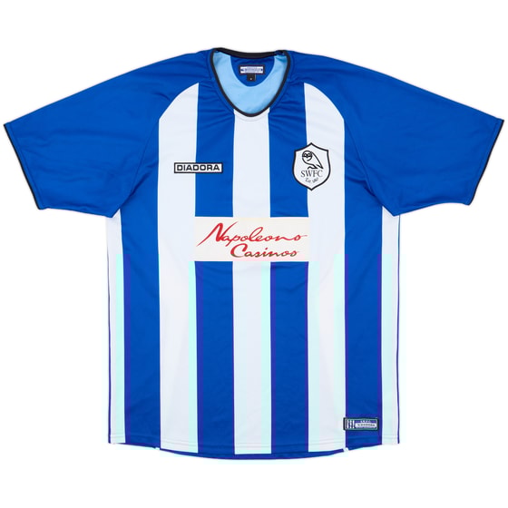 2003-05 Sheffield Wednesday Home Shirt - 8/10 - (M)