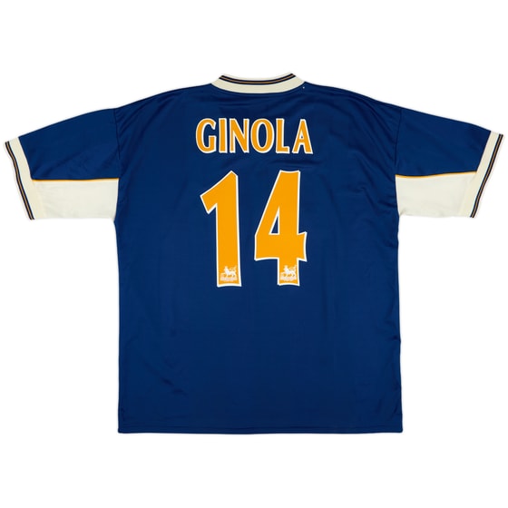 1997-98 Tottenham Away Shirt Ginola #14 - 8/10 - (XL)