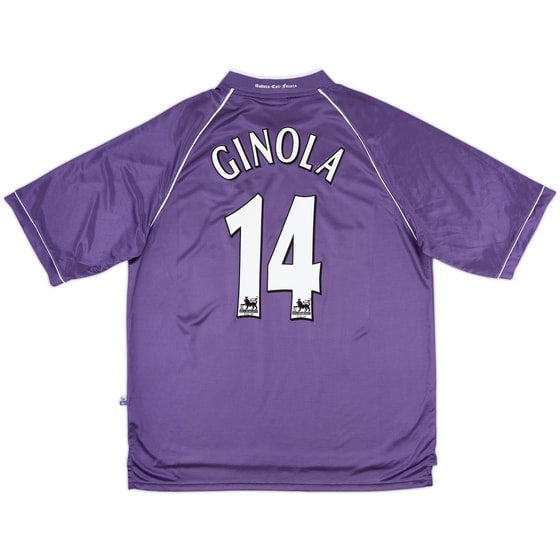 1998-99 Tottenham Away Shirt Ginola #14 - 9/10 - (XL)