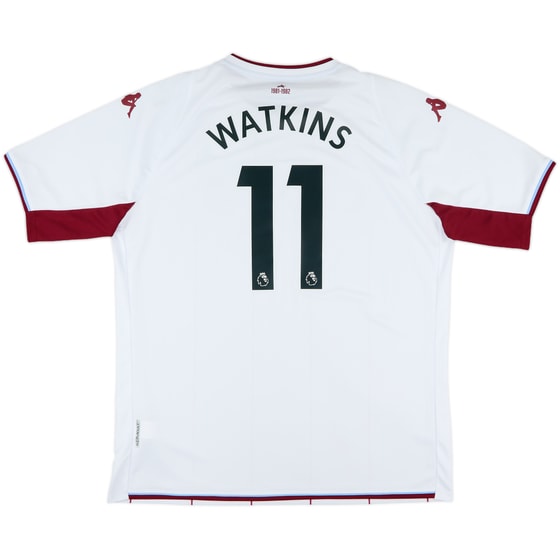 2021-22 Aston Villa Away Shirt Watkins #11 - 9/10 - (3XL)
