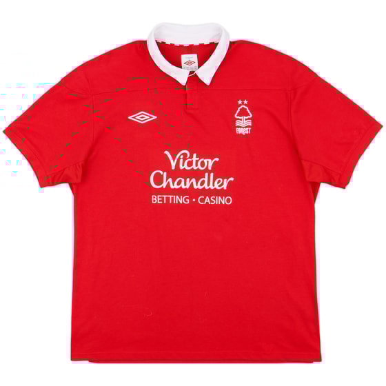 2011-12 Nottingham Forest Home Shirt - 8/10 - (XL)