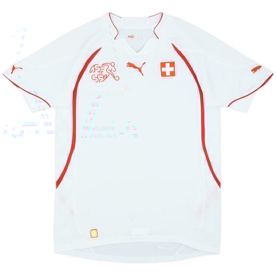 2010-11 Switzerland Signed Away Shirt - 5/10 - (S)