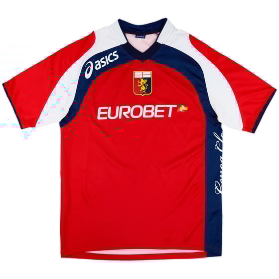 2008-09 Genoa Asics Training Shirt - 8/10 - (L)