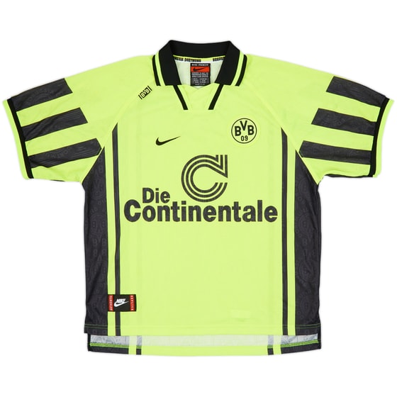 1996-97 Borussia Dortmund Home Shirt - 8/10 - (XL)