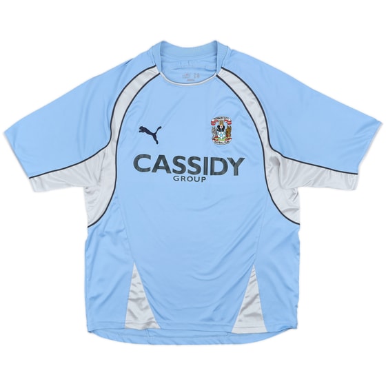 2007-08 Coventry Home Shirt - 8/10 - (XL)