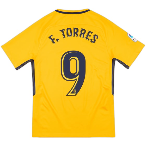2017-18 Atletico Madrid Away Shirt F.Torres #9 - 8/10 - (S)