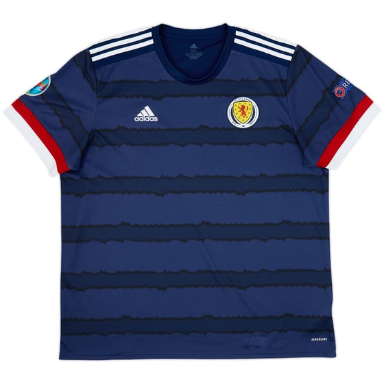 2020-22 Scotland Home Shirt - 8/10 - (XXL)