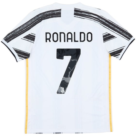2020-21 Juventus Home Shirt Ronaldo #7 - 9/10 - (S)