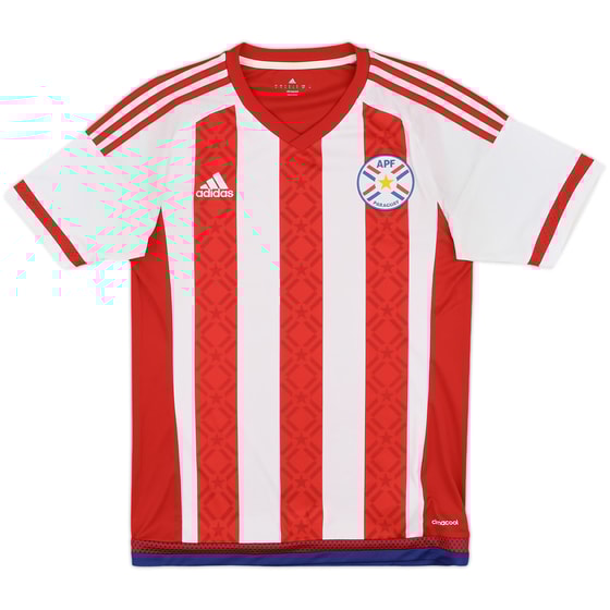 2015 Paraguay Copa America Home Shirt - 9/10 - (S)