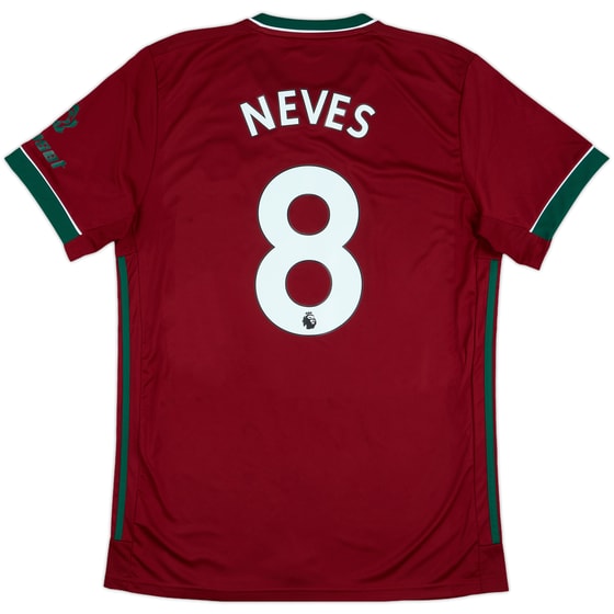 2020-21 Wolves Third Shirt Neves #8 - 10/10 - (L)