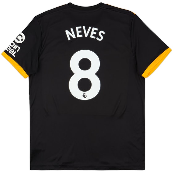 2019-20 Wolves Away Shirt Neves #8 - 8/10 - (L)