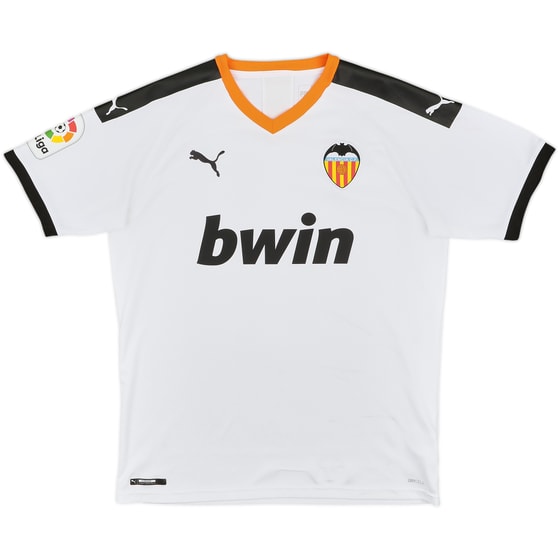 2019-20 Valencia Home Shirt - 8/10 - (L)