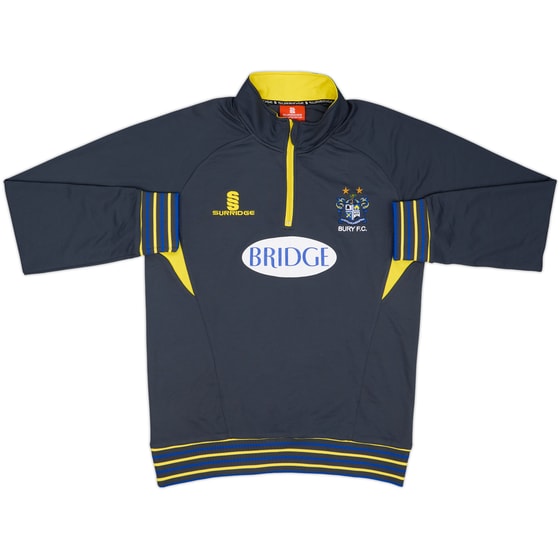 2011-12 Bury Surridge 1/4 Zip Training Top - 8/10 - (L)