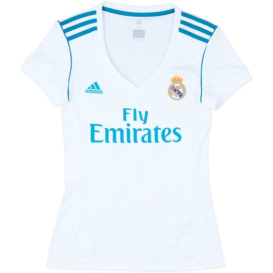 2017-18 Real Madrid Home Shirt - 8/10 - (Women's XS)
