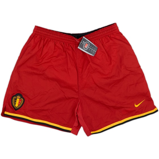 2000-02 Belgium Home Shorts (XL)