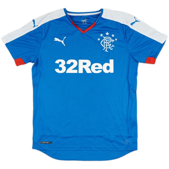 2015-16 Rangers Home Shirt - 6/10 - (M)