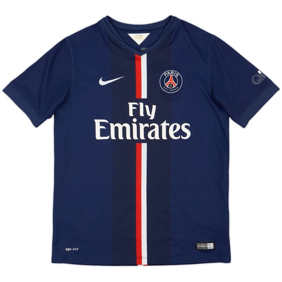 2014-15 Paris Saint-Germain Home Shirt - 5/10 - (M.Boys)