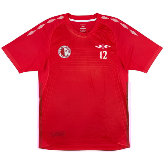 2008-09 Slavia Prague Umbro Player Issue Training Shirt #12 - 6/10 - (S)