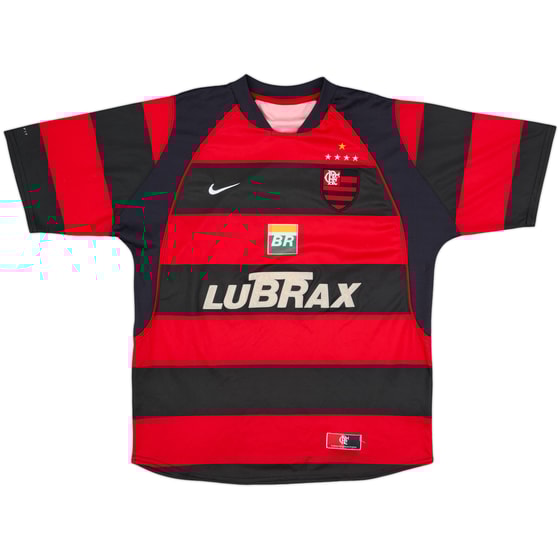 2002-04 Flamengo Home Shirt #10 - 8/10 - (L)