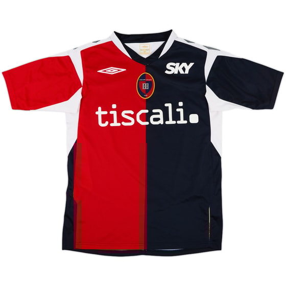2007-08 Cagliari Home Shirt - 7/10 - (M)