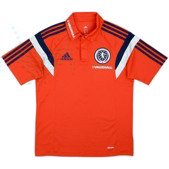2013-14 Scotland adidas Polo Shirt - 10/10 - (S)