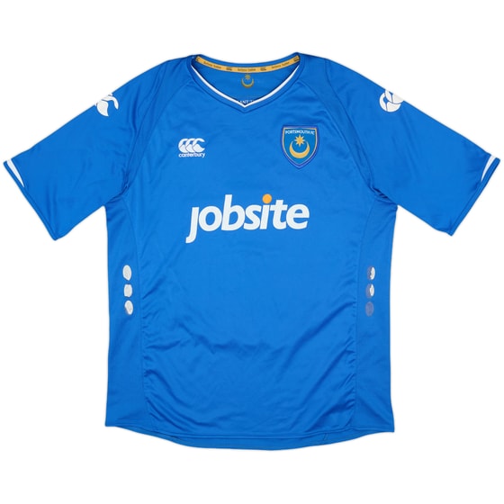 2009-10 Portsmouth Home Shirt - 5/10 - (L)