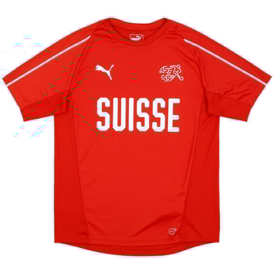 2018-19 Switzerland Puma Training Shirt - 9/10 - (XL.Boys)