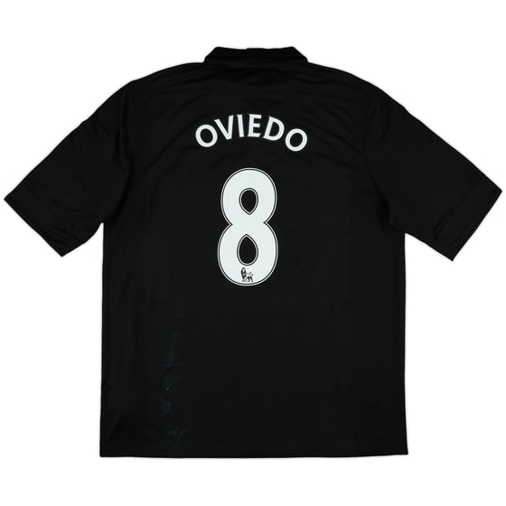 2012-13 Everton Away Shirt Oviedo #8 - 9/10 - (XL)