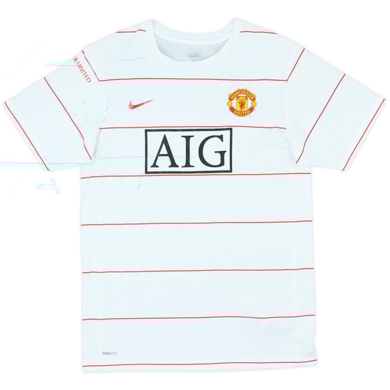 2008-09 Manchester United Nike Training Shirt - 9/10 - (S)