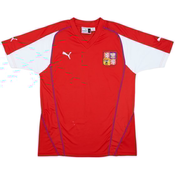 2003-04 Czech Republic Home Shirt - 7/10 - (L)