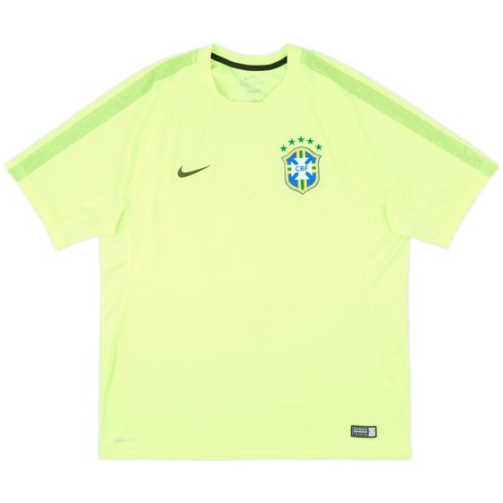 2014-15 Brazil Nike Training Shirt - 7/10 - (XL)