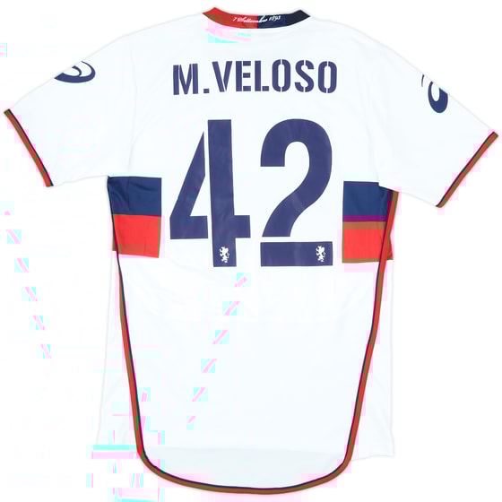 2010-11 Genoa Away Shirt M. Veloso #42 - 8/10 - (L)