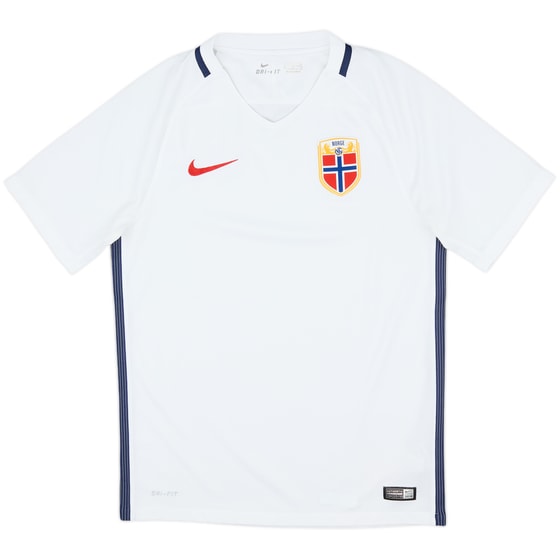 2016-18 Norway Away Shirt - 8/10 - (S)
