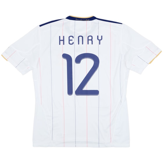2009-10 France Away Shirt Henry #12 - 8/10 - (L)