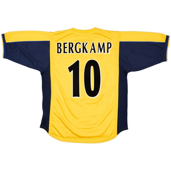 1999-01 Arsenal Away Shirt Bergkamp #10 - 8/10 - (L)