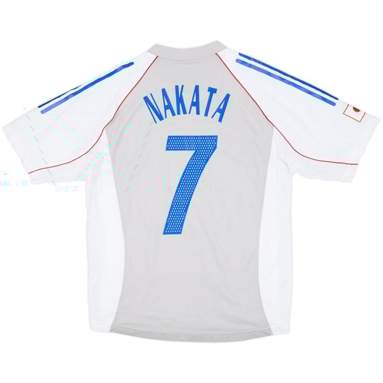 2002-04 Japan Player Issue Away Shirt Nakata #7 - 8/10 - (L)
