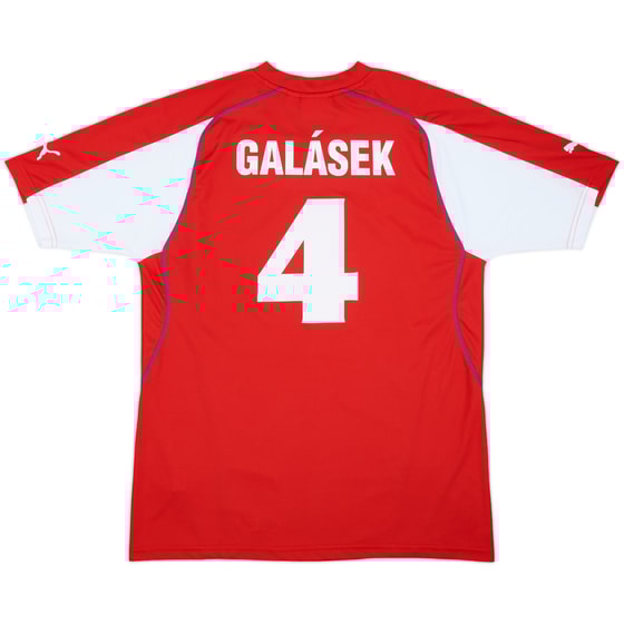 2004-05 Czech Republic Basic Home Shirt Galasek #4 - 9/10 - (XL)
